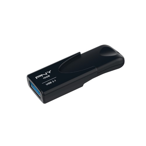 PNY Attache 4 USB flash drive 16 GB USB Type-A 3.2 Gen 1 (3.1 Gen 1) Black