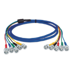 Extron MHR-5P BNC/12 coaxial cable 3.6 m Blue, Multicolour