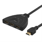 Deltaco HDMI-7001 HDMI cable 0.5 m HDMI Type A (Standard) 3 x HDMI Type A (Standard) Black