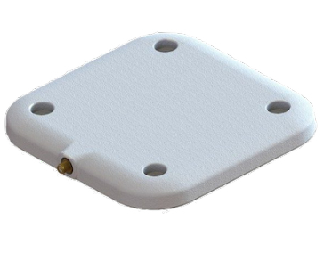 Zebra AN520-FCL60011EU RFID antenna White Suitable for indoor use