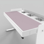 Heckler Design H902-4010 desk pad Linoleum Lilac