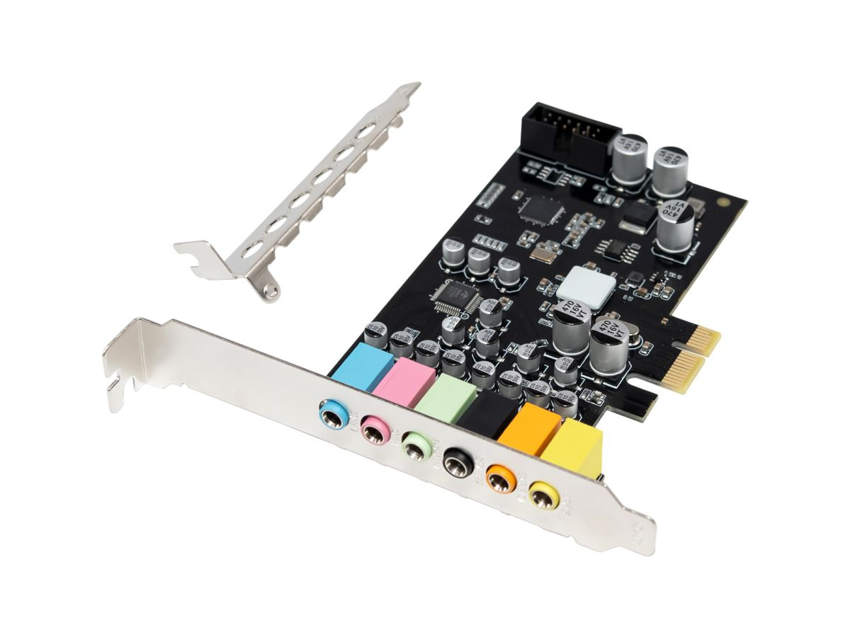 Conceptronic EMRICK15B High-Definition Sound PCIe Card. 7.1CH