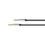 Python GC-M0228 audio cable 1.5 m 3.5mm Black