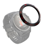 Garmin EU Product - Fenix 3/3 HR Steel Ring - Black/Red