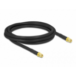 DeLOCK Antenna Cable RP-SMA plug to RP-SMA plug LMR/CFD300 2 m low loss