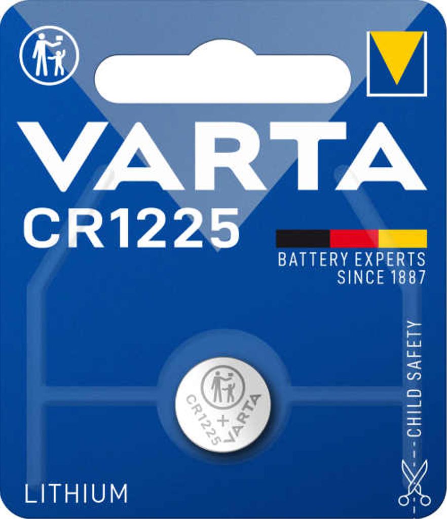 EU Product - Lithium Coin button cell battery CR1225 thumbnail