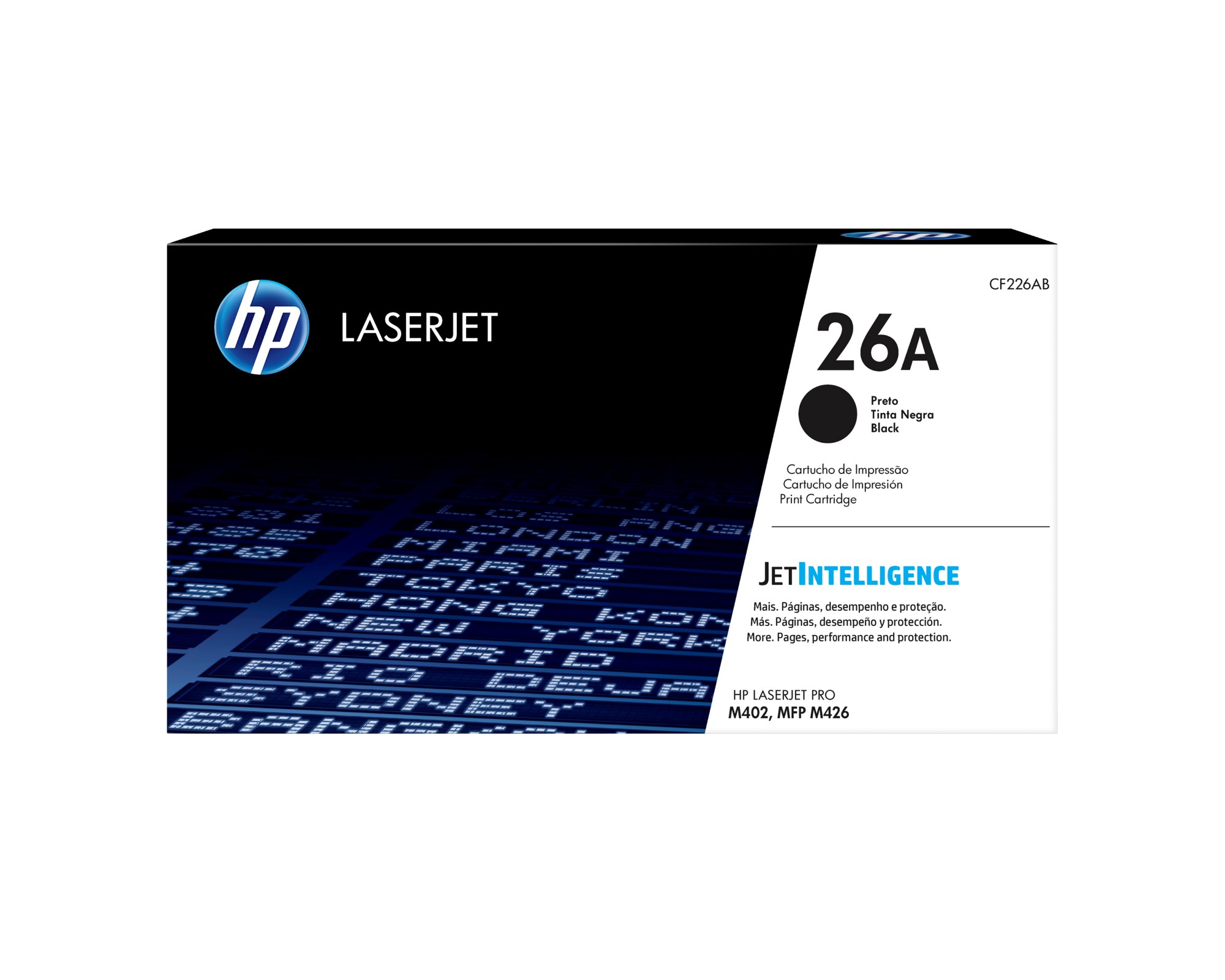 HP CF226A/26A Toner cartridge, 3.1K pages ISO/IEC 19752 for HP LaserJet M 402/e