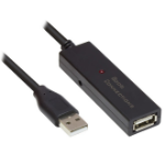 Alcasa GC-M0134 USB cable USB 2.0 20 m USB A Black