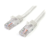 StarTech.com Cat5e Patch Cable with Snagless RJ45 Connectors - 1m, White