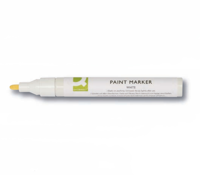 Q-CONNECT+KF14452+paint+marker+White+1+pc%28s%29