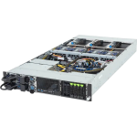 GIGABYTE XV24-SX0-AAJ1 LGA 4710 Rack (2U) Black, Steel