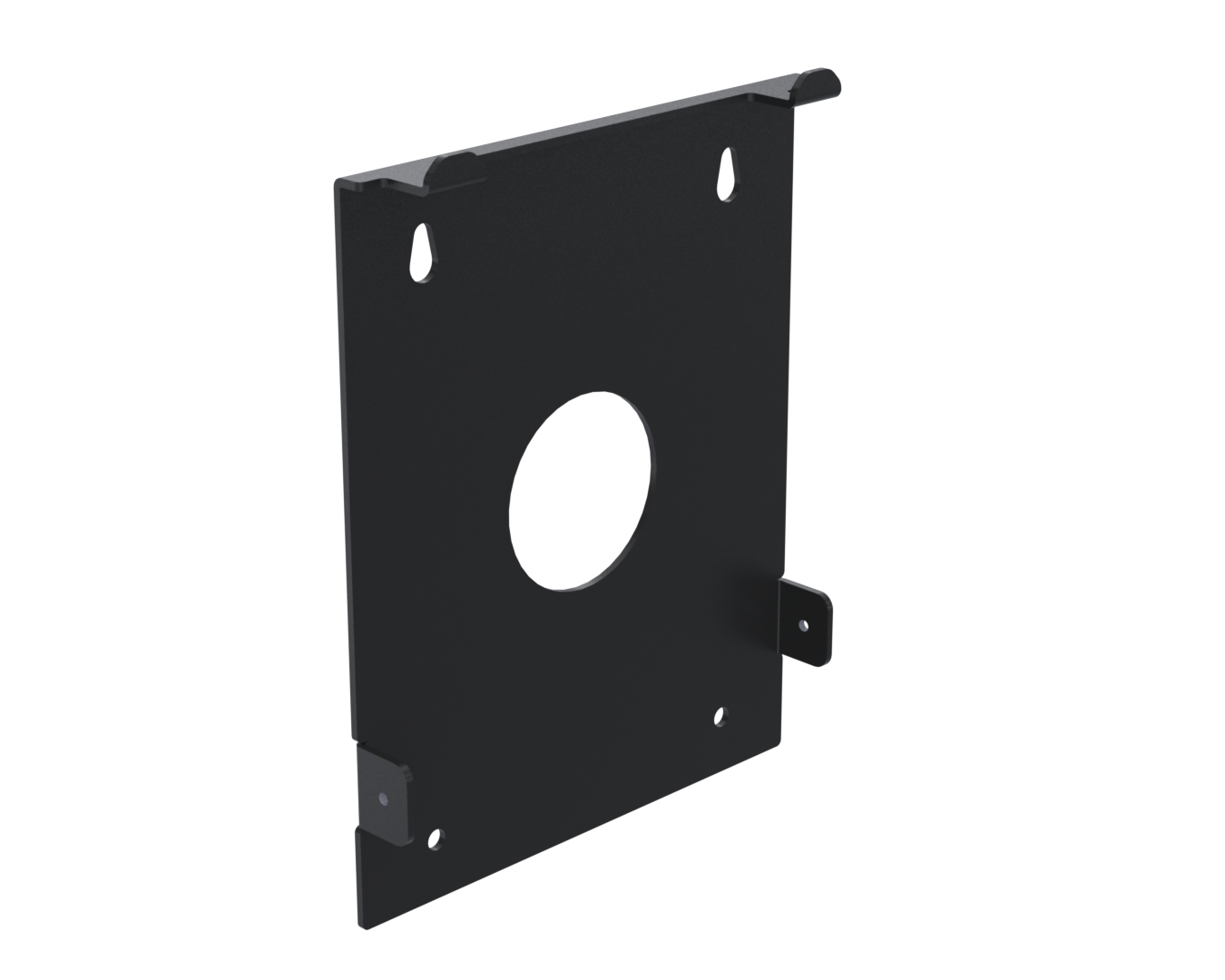 Ergonomic Solutions SpacePole Kiosk & Signage Kiosk wall bracket