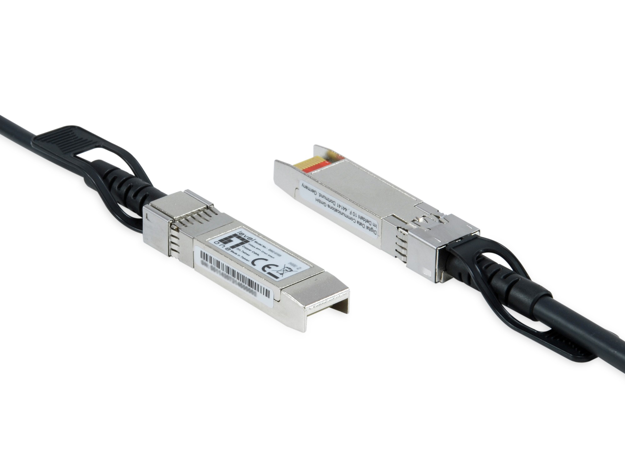 DAC-0102 LEVEL ONE 10Gbps SFP+ Direct Attach Copper Cable; 2m; Twinax