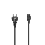 Hama 00200736 electriciteitssnoer Zwart 2,5 m Netstekker type C 3-pin