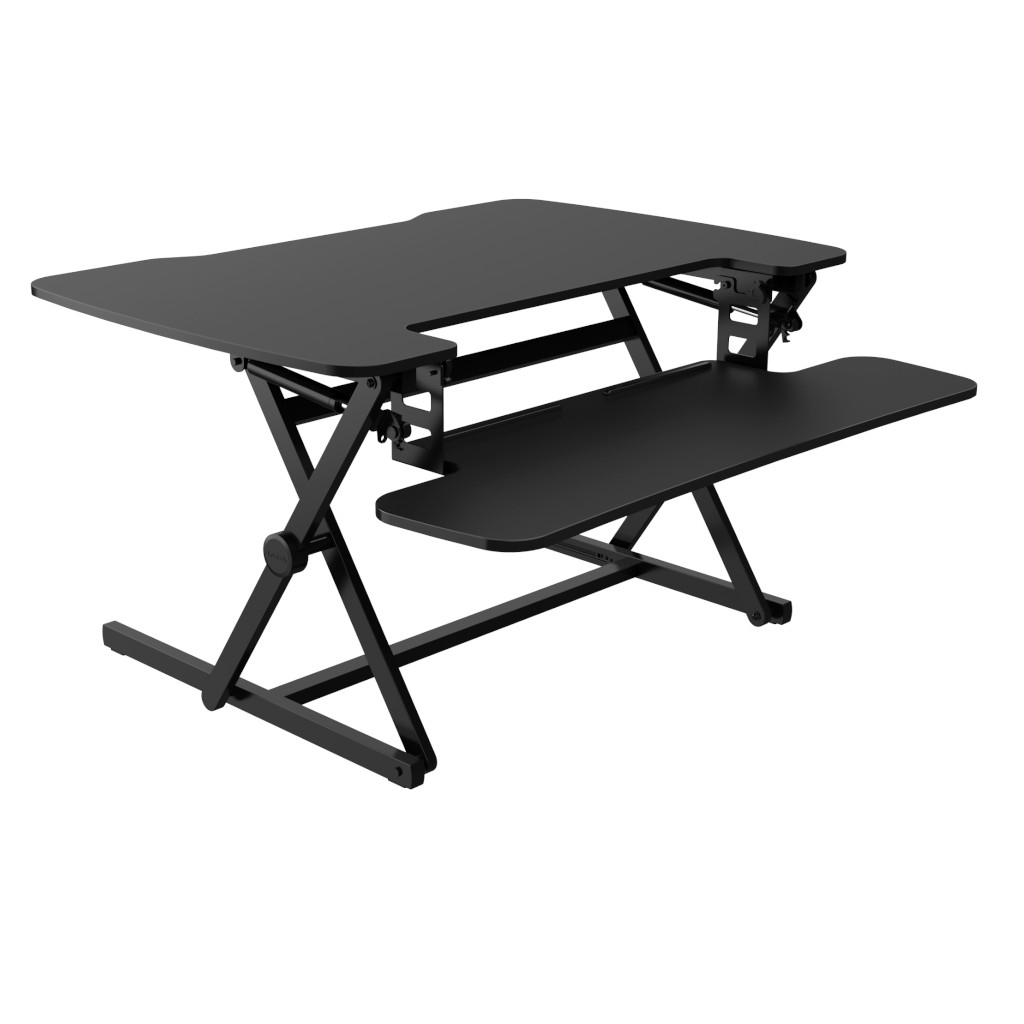 Image of Hannspree Height Adjustable Desktop Workstation