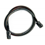 Microchip Technology 2279700-R Serial Attached SCSI (SAS) cable 1 m 6 Gbit/s Black