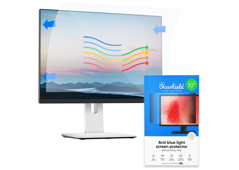Image of Ocushield OCUVDU19Z monitor accessory Screen protector