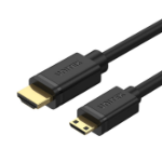 UNITEK Y-C179 HDMI cable 2 m HDMI Type C (Mini) HDMI Type A (Standard) Black