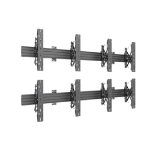 Multibrackets M Wallmount Pro MBW2Ux2 Push In Pop Out Black