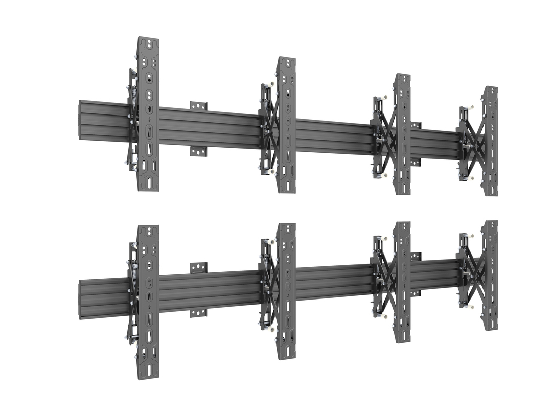 Multibrackets M Wallmount Pro MBW2Ux2 Push In Pop Out Black