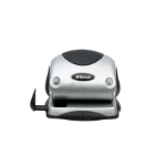 Rexel Precision 215 2 Hole Punch Silver/Black