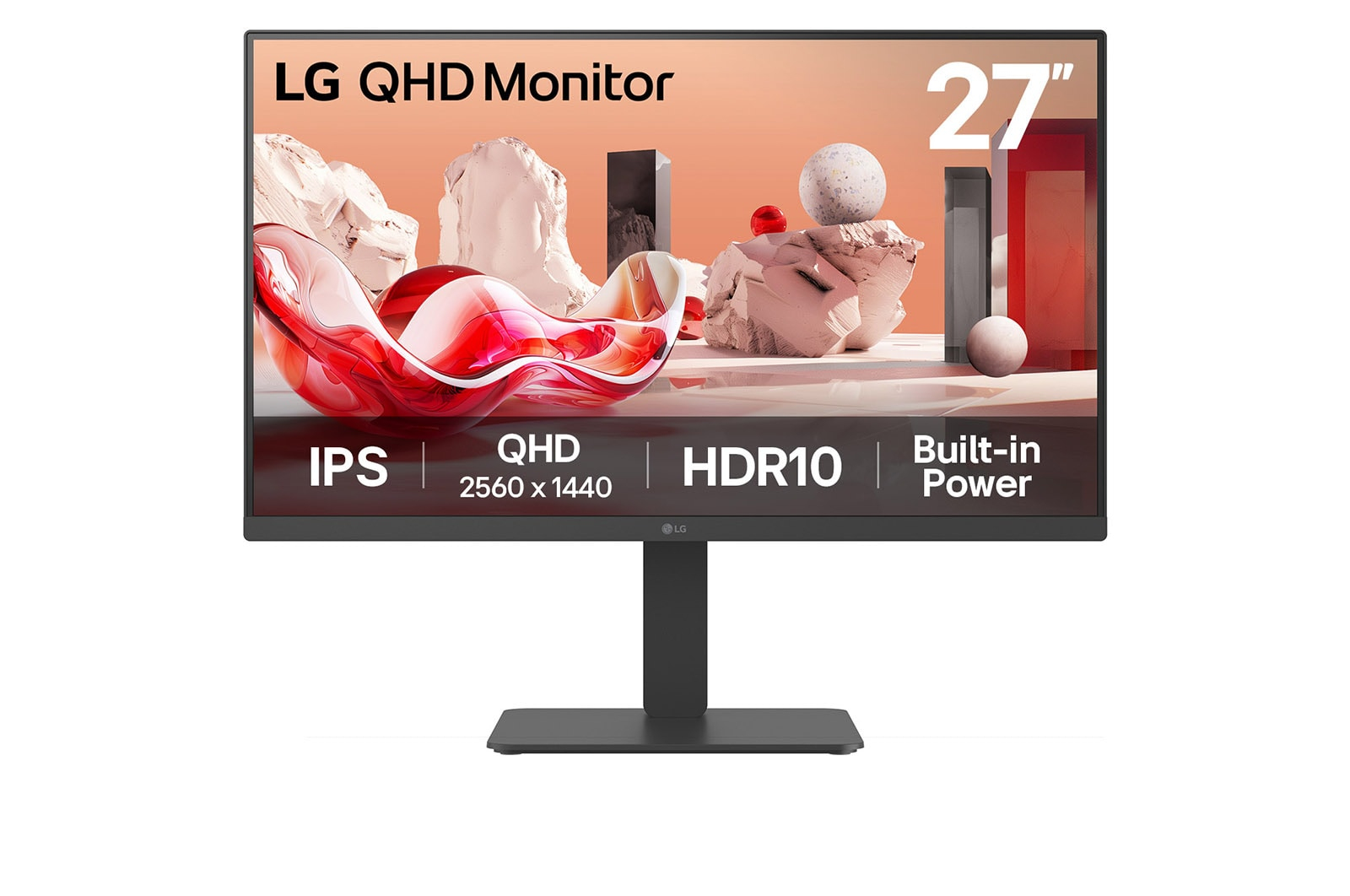 LG 27BA45QB-B computer monitor 68.6 cm (27") 2560 x 1440 pixels Q