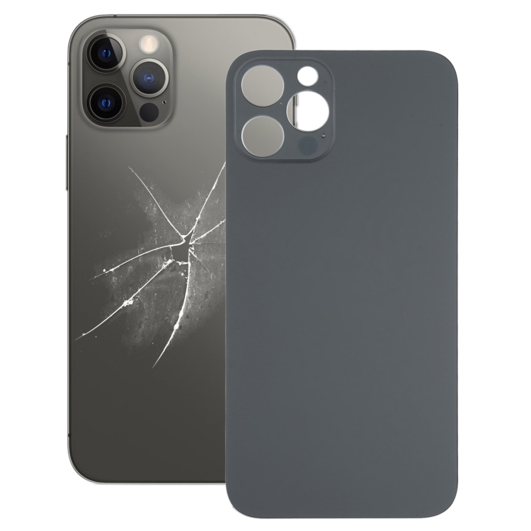 EU Product - iPhone 12 Pro Back Cover (No Logo) - Black thumbnail