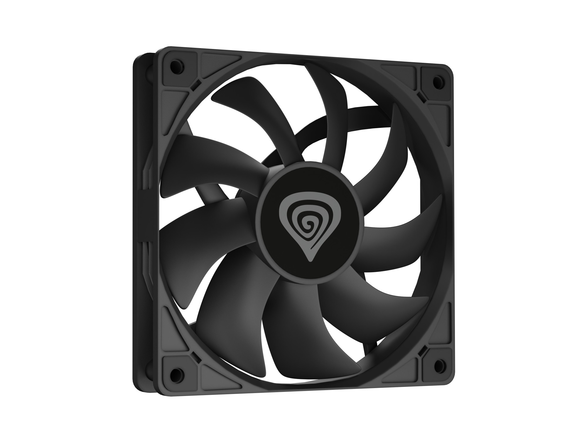 NATEC Oxal 120 Datorväska Fan 12 cm Svart 1 styck