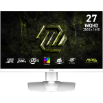MSI MAG 274QRFW E20 computer monitor 68.6 cm (27") 2560 x 1440 pixels Wide Quad HD LCD White