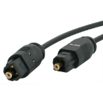 StarTech.com 6 ft Thin Toslink Digital audio cable 1.83 m Black