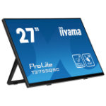 iiyama ProLite 27” Optical Bonded PCAP 10pt IPS Touchscreen monitor with edge-to-edge glass, active stylus support (MPP 2.0), anti-fingerprint coating and a flexible stand