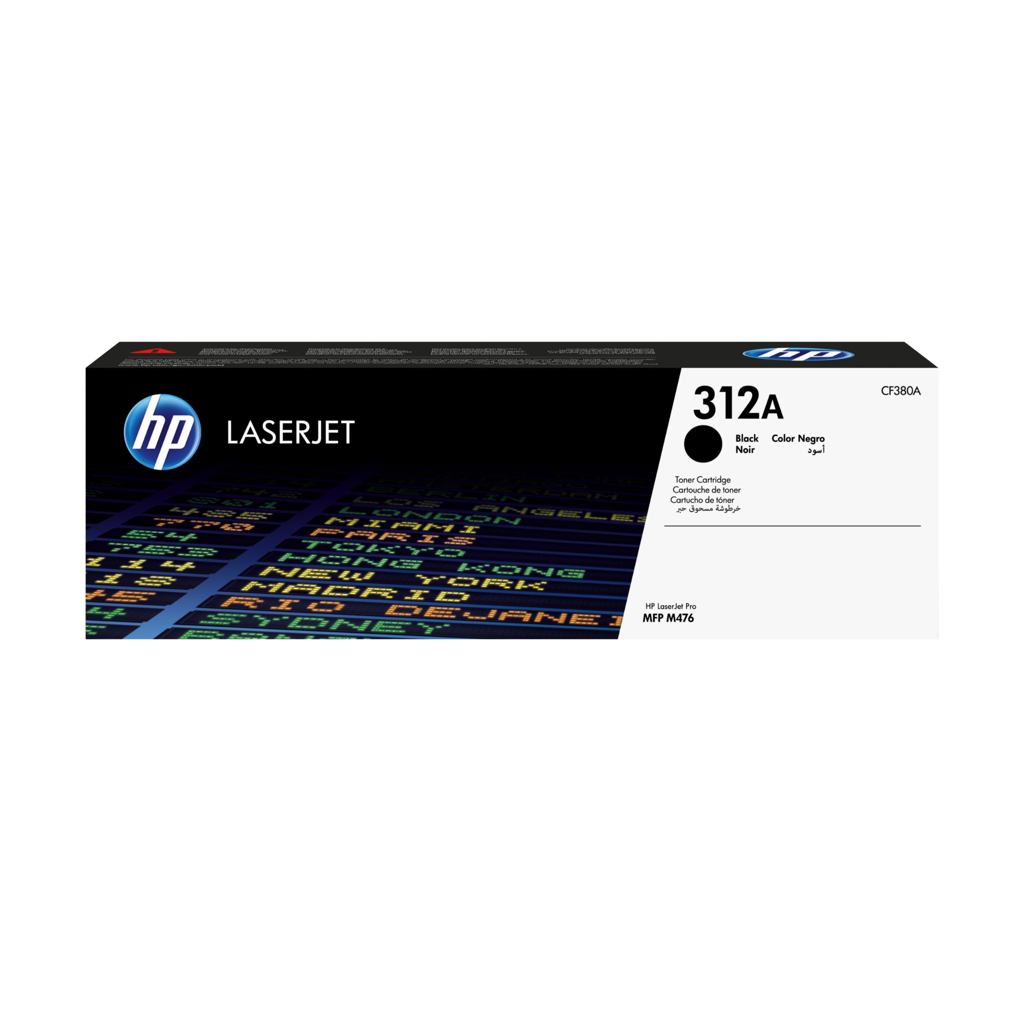 HP CF380A/312A Toner cartridge black, 2.4K pages ISO/IEC 19798 for HP CLJ Pro M 476