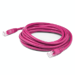 AddOn Networks ADD-10FCAT5E-PK networking cable Pink 120.1" (3.05 m) Cat5e U/UTP (UTP)