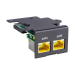 Shuttle LAN22 Dual LAN Modul (2x 2.5G) für Box PC BPCAL02 Serie