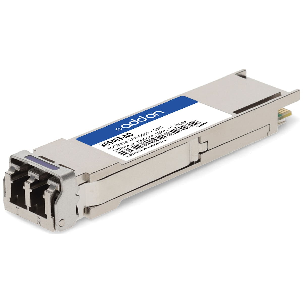 AddOn Networks X65403-AO Compatible QSFP+ 10 km TAA Compliant Transceiver