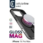 Cellularline 8018080482830 mobile phone case 17.5 cm (6.9") Cover Black