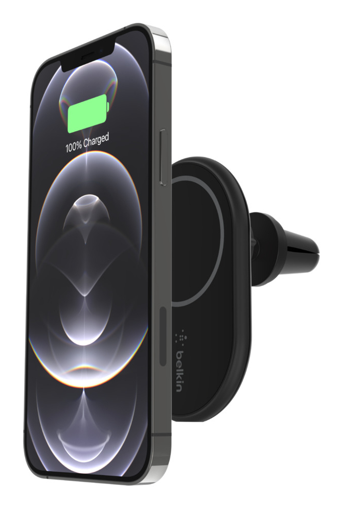 Belkin WIC004BTBK mobile device charger Smartphone Black USB Wireless
