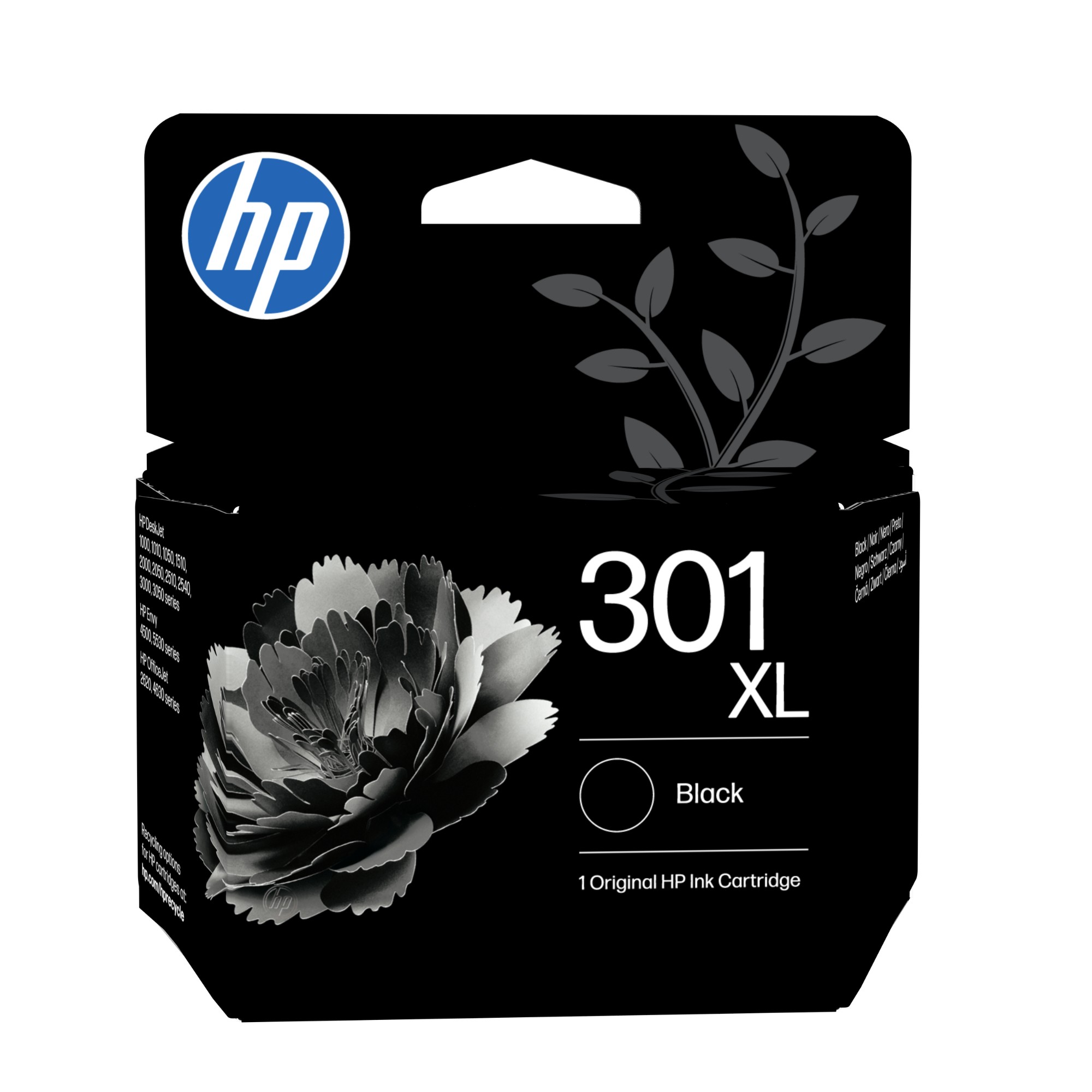 Image of HP CH563EE/301XL Printhead cartridge black high-capacity. 430 pages IS