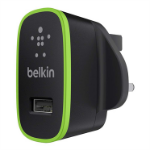 Belkin F8J052UKBLK mobile device charger Indoor Black