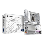 GIGABYTE Z890 AORUS ELITE WIFI7 ICE Motherboard - Supports Intel Core Ultra (Series 2) CPUs, 16+1+2 phases VRM, up to 8800MHz DDR5 (OC), 1xPCIe 5.0 + 3xPCIe 4.0, Wi-Fi 7, 2.5GbE LAN, Thunderbolt 4