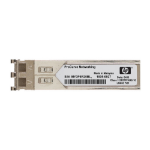 Hewlett Packard Enterprise X130 10G XFP LC ZR Single Mode 80km 1550nm network transceiver module Fiber optic 10000 Mbit/s