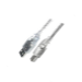 Mercodan USB A/B 1.8m USB cable USB 2.0 USB B Transparent