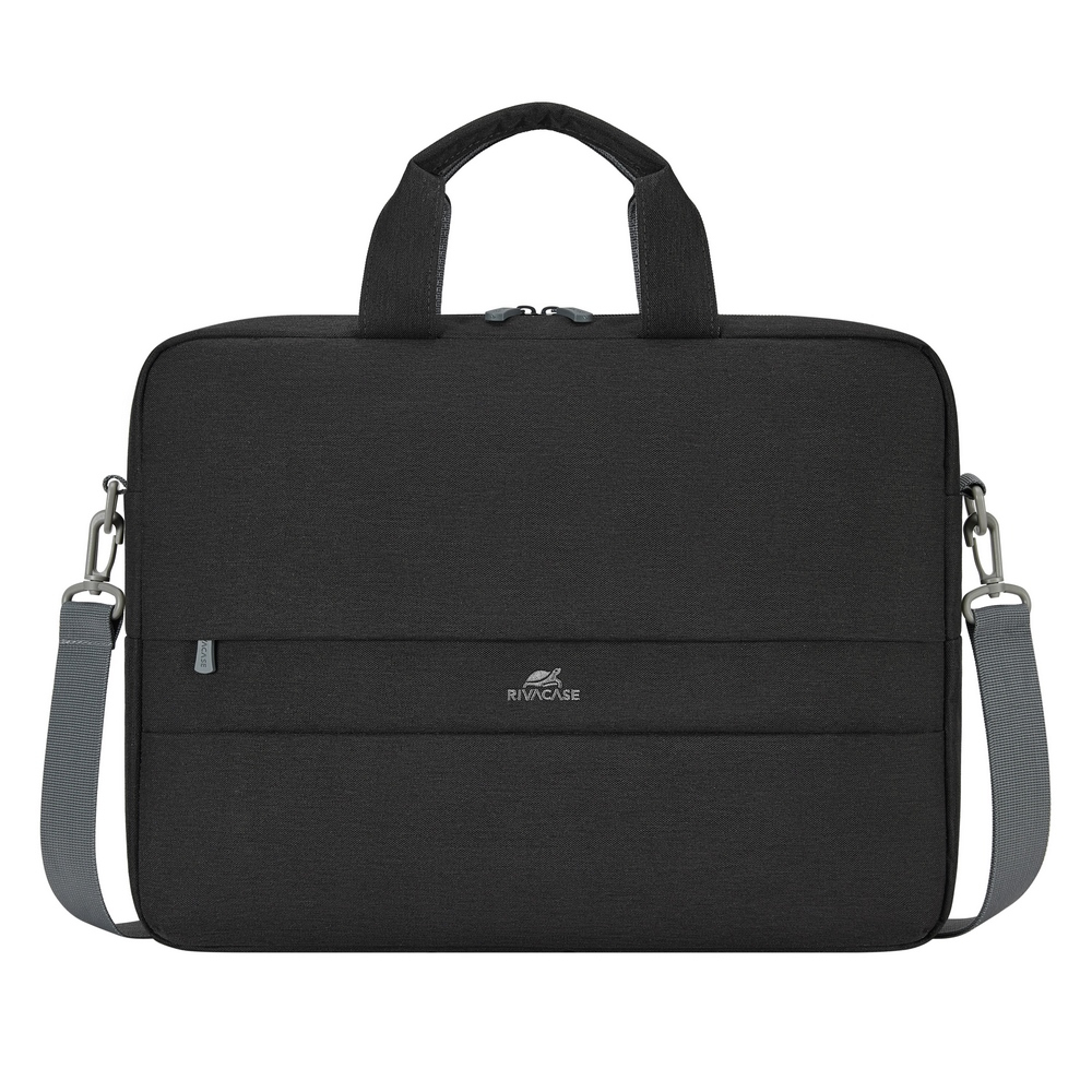 Rivacase Prater 39.6 cm (15.6") Briefcase Black