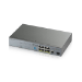Zyxel GS1300-10HP-EU0101F switch No administrado Gigabit Ethernet (10/100/1000) Gris Energía sobre Ethernet (PoE)
