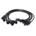 APC PWR Cord C13 - C14, 0.6 m Preto 0,61 m Acoplador C13 Acoplador C14