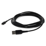 AddOn Networks USB2LGT2MB lightning cable 78.7" (2 m) Black