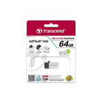 Transcend JetFlash 380S 64GB USB flash drive USB Type-A 2.0 Zilver