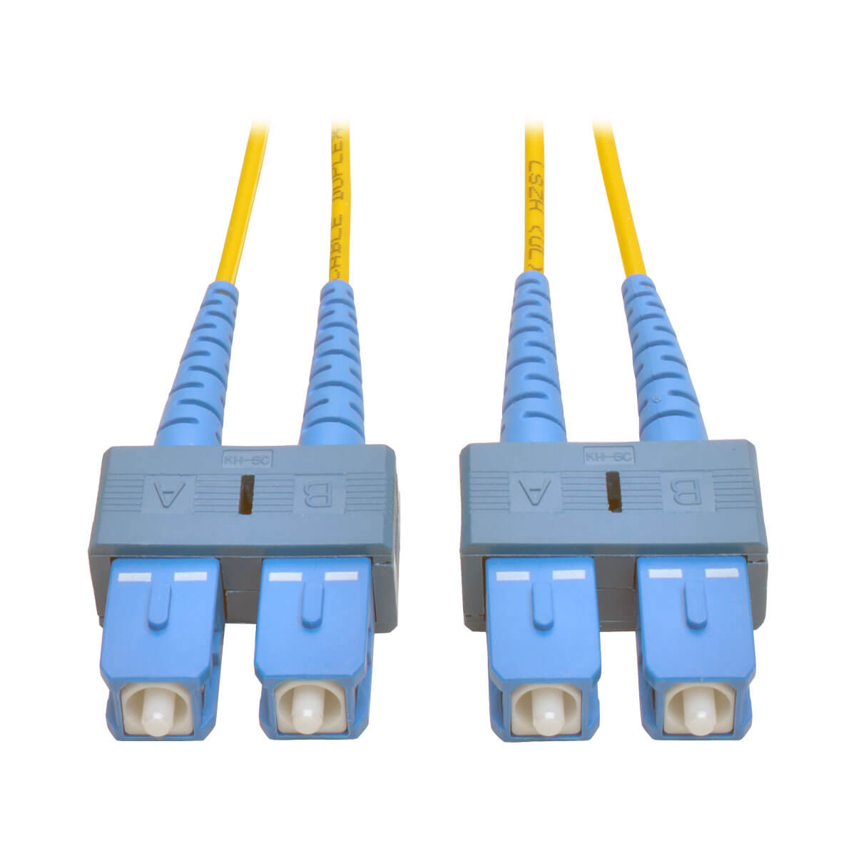 Image of Tripp Lite N356-02M Duplex Singlemode 9/125 Fiber Patch Cable...