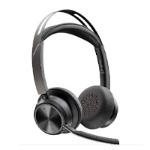HP Poly Voyager Focus 2 USB-C-C Headset +USB-C/A Adapter