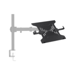 Monoprice Workstream Notebook arm shelf Black 16.5"